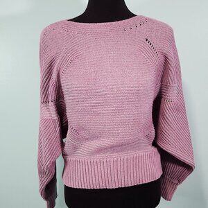 Vintage Purple Sweater Med/Large Dolman Sleeves